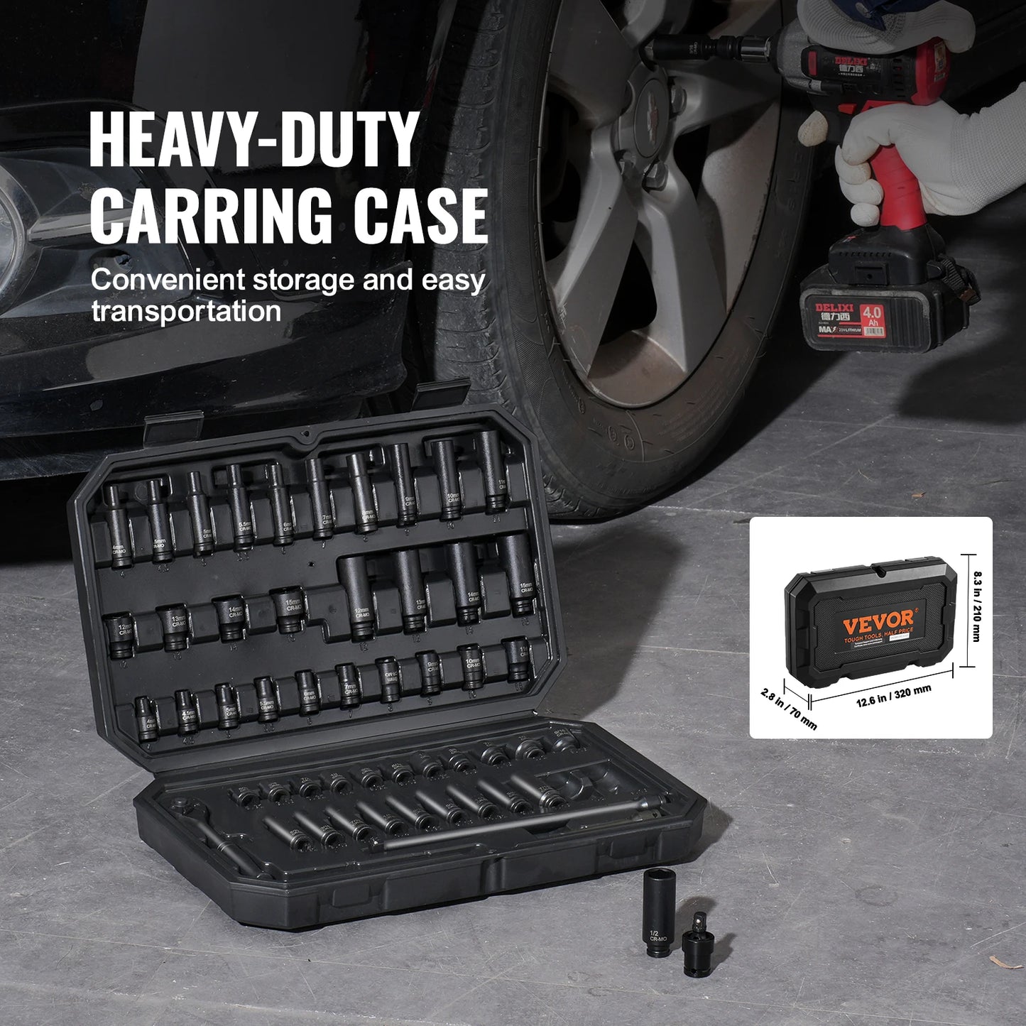 Deep / Shallow Impact Socket Set