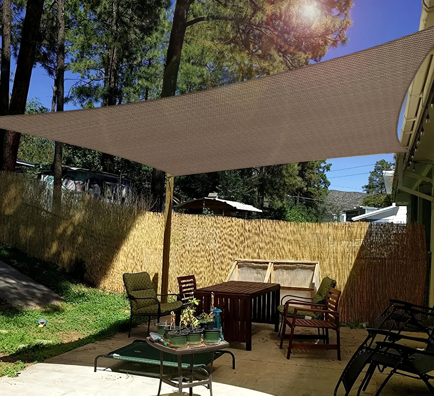 Ultra Dense Backyard Shade Net - Multiple Sizes