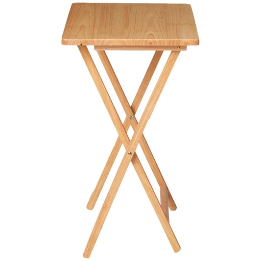 Wooden Indoor Folding TV Tray