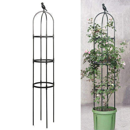 6ft Garden Obelisk Trellis