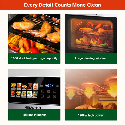 Air Fryer Toaster Oven Combo