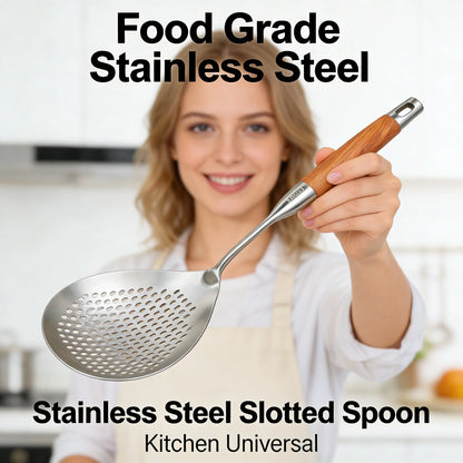 Food Grade Stainless Steel Slotted Spoon