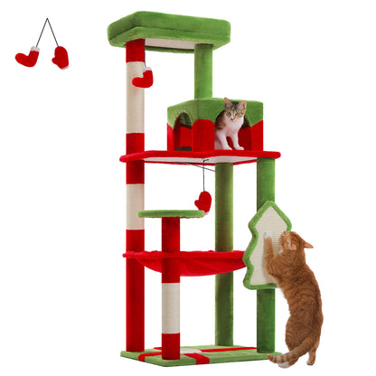 5-Level Cat Tower With Scratching Posts