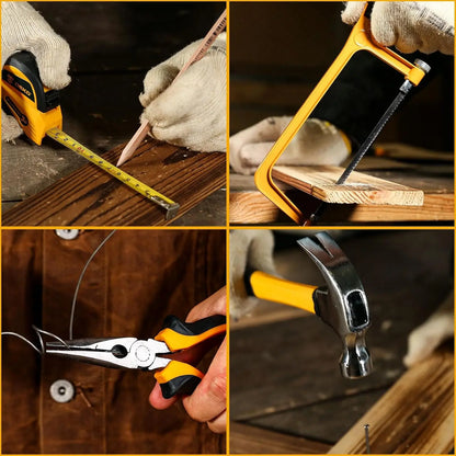 Home Mechanic Toolbox with 12V Cordless Drill