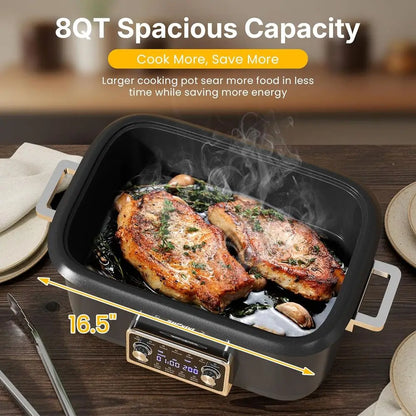 8-Quart Digital Multi-Cooker