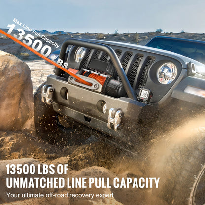 13500lbs Electric Car Truck Winch