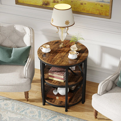 Half Round End Table