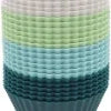 Reusable Silicone Baking Cups - Large Size