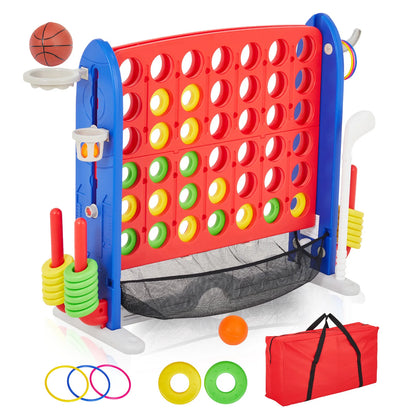 4-in-1 Giant Outdoor Game Set