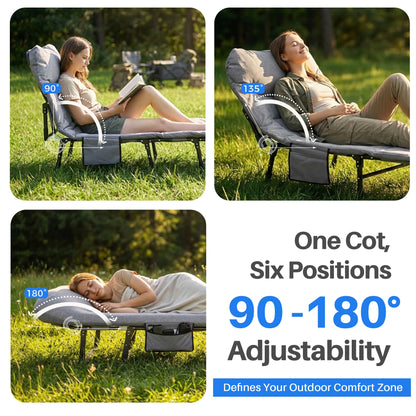 Adjustable Folding Camping Bed