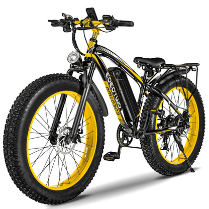 26" Fat Tire Electric Bike for Adults