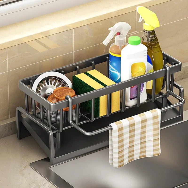 Carbon Steel Kitchen Sink Organizer