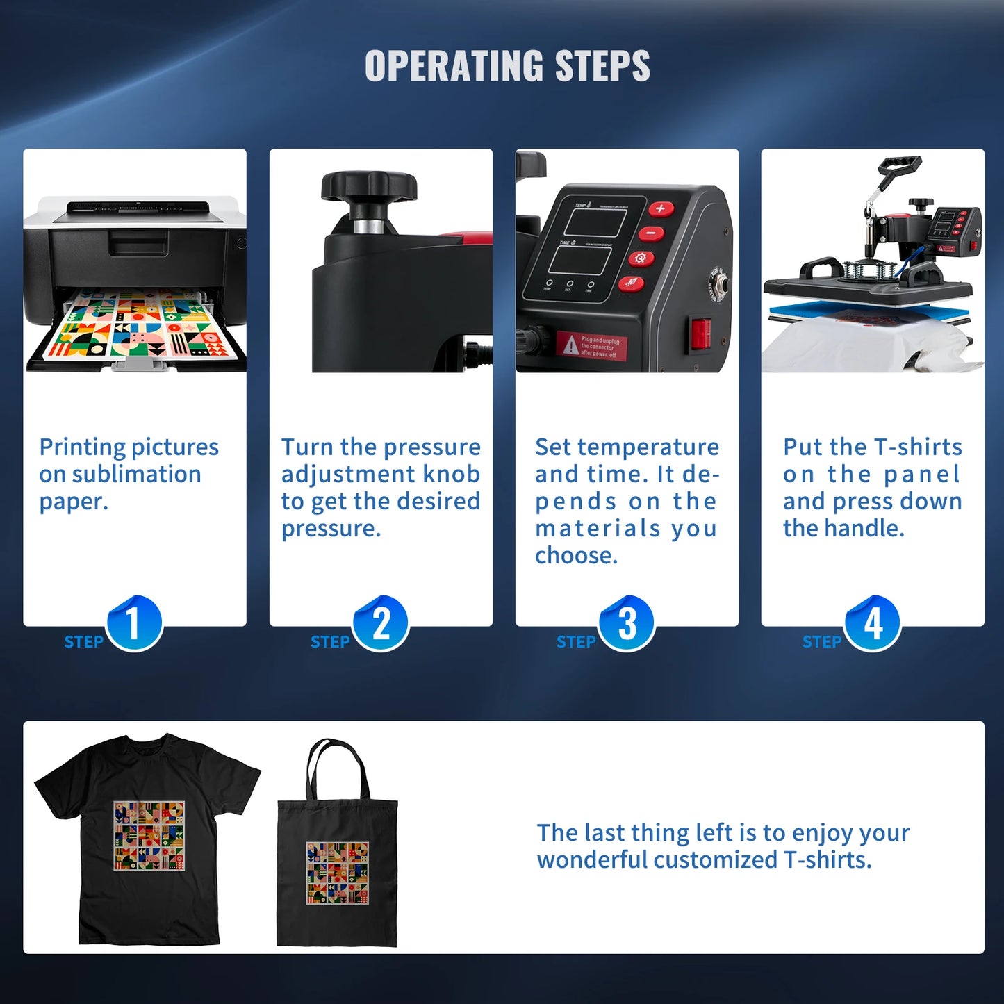 5 in1 Heat Press Machine