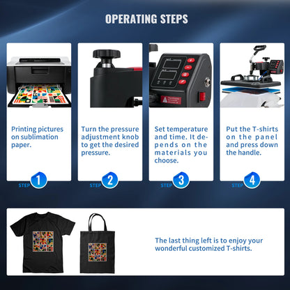 5 in1 Heat Press Machine