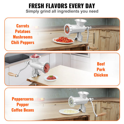 Heavy Duty Manual Meat Grinder