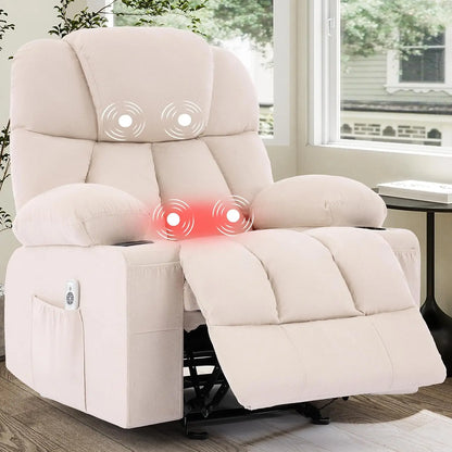 Massage Rocker Recliner Chair with Heat