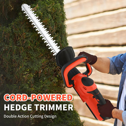 Cordless 22-Inch Electric Hedge Trimmer