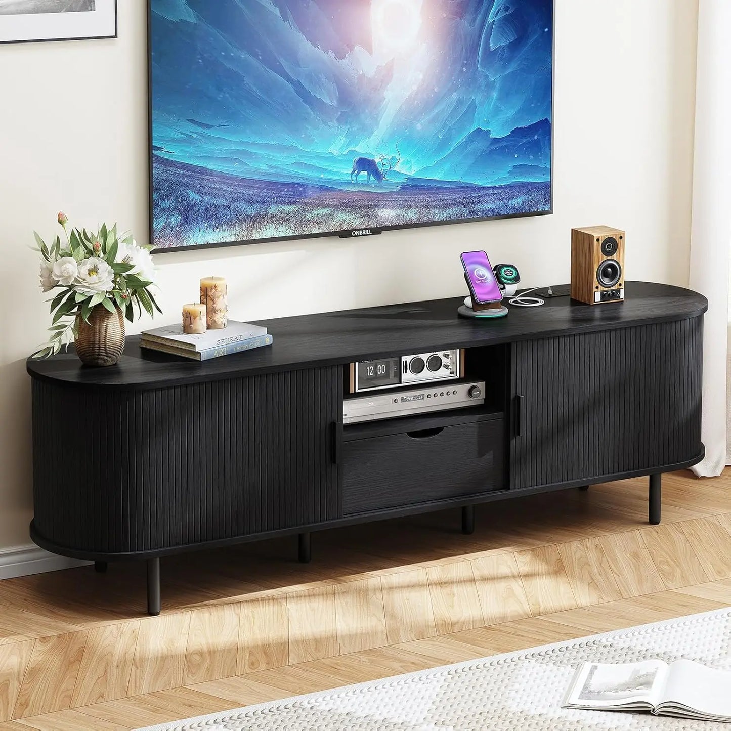 TV Stand w/ Power Outlet