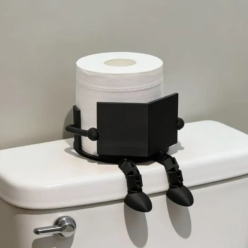 Creative toilet paper holder
