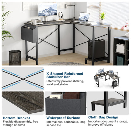 Home Office Or Bedroom Corner Desk