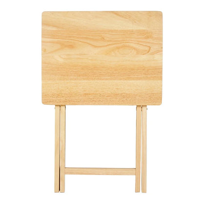 Wooden Indoor Folding TV Tray