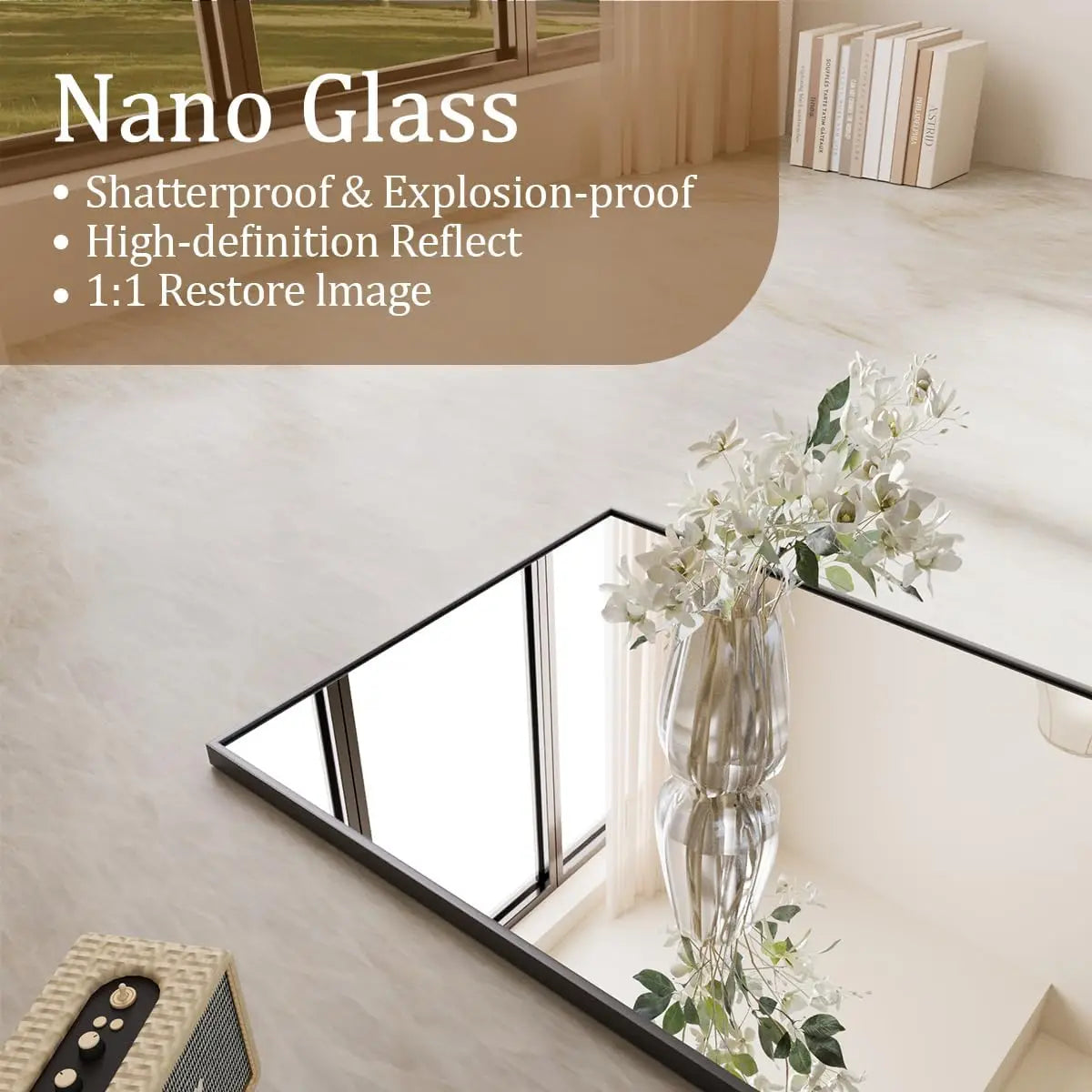 64"x21" Full Length Floor Mirror