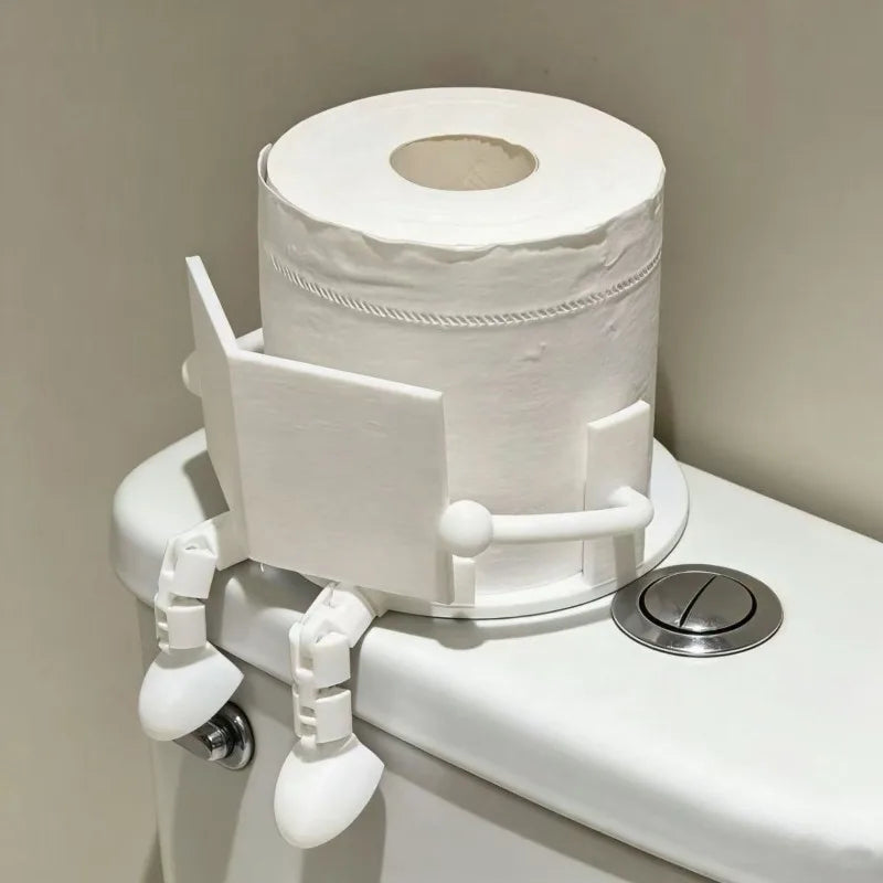 Creative toilet paper holder