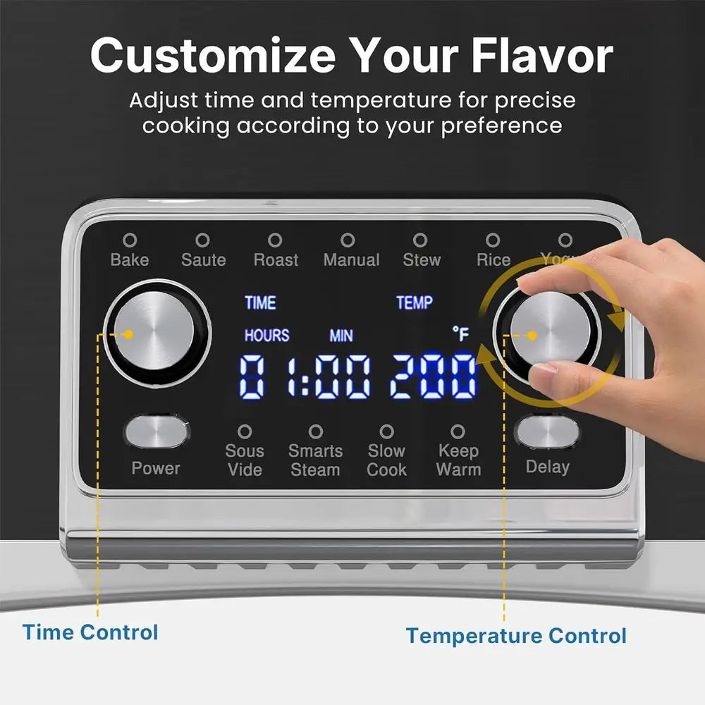 8-Quart Digital Multi-Cooker