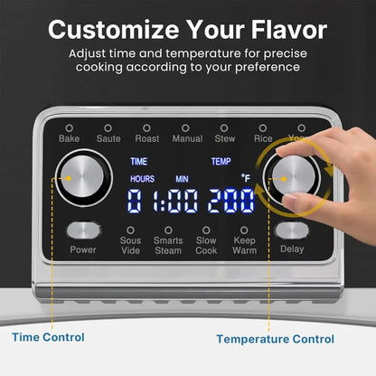8-Quart Digital Multi-Cooker