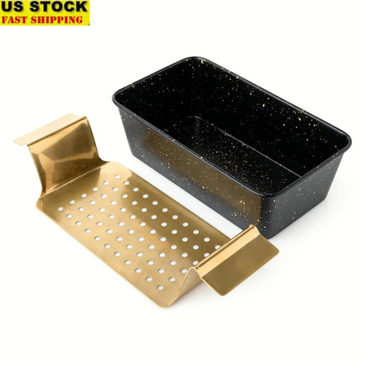 Non-Stick Loaf Pan with Stainless Steel Trivet