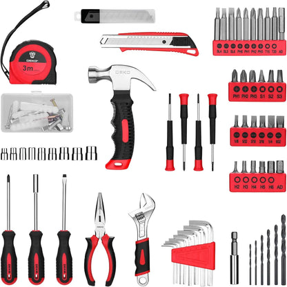 Drill Set Tool Set with Cordless Drill