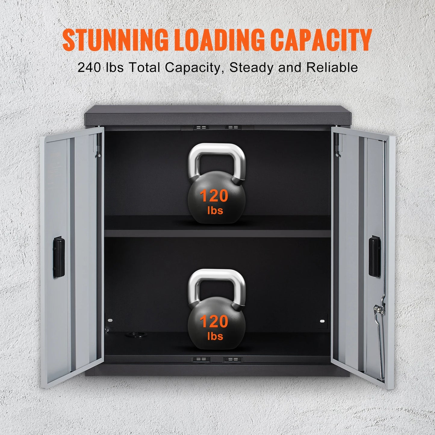 Foldable Wall Mounted Tool Chest