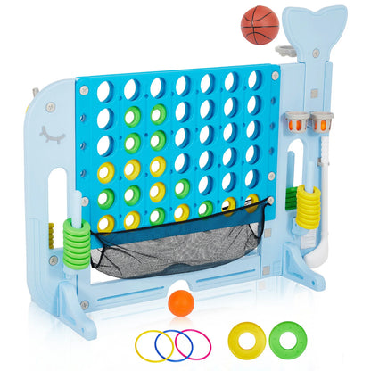 4-in-1 Giant Outdoor Game Set