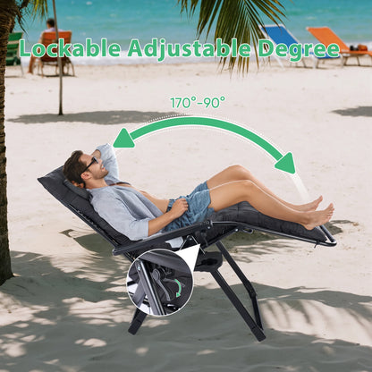 Zero Gravity Patio Lounge Chair