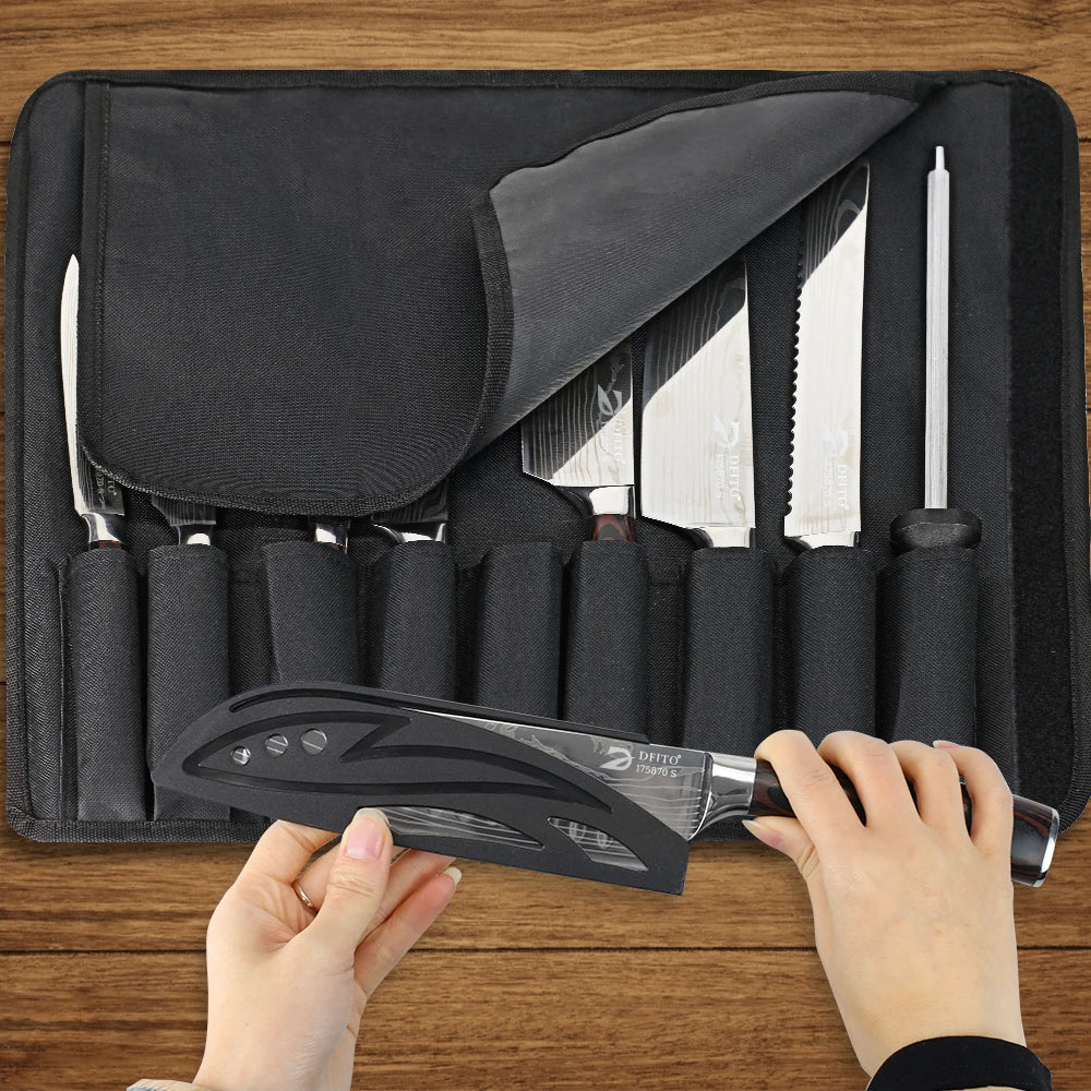 Stainless Steel Kitchen Knife Set