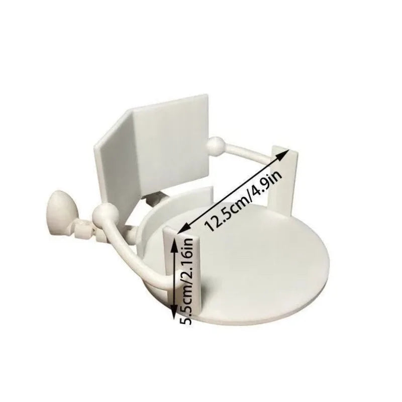 Creative toilet paper holder