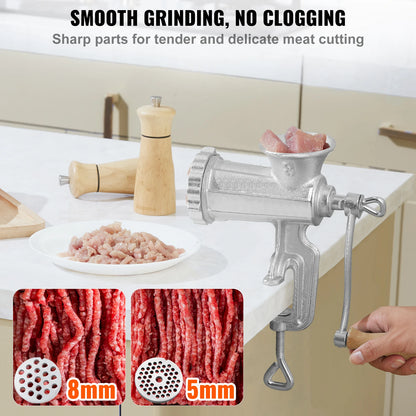 Heavy Duty Manual Meat Grinder