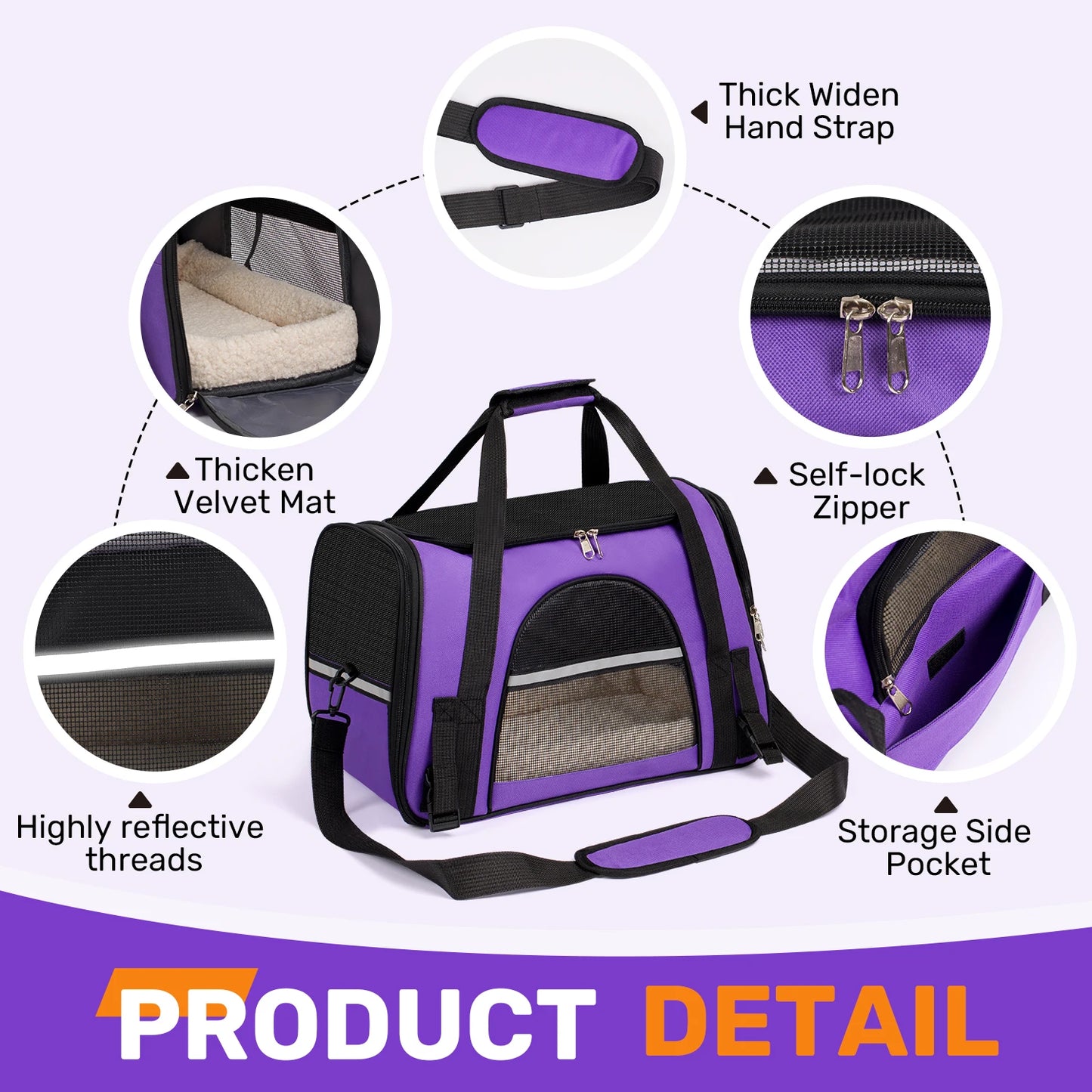 Dog Carrier for Small, Medium Pet