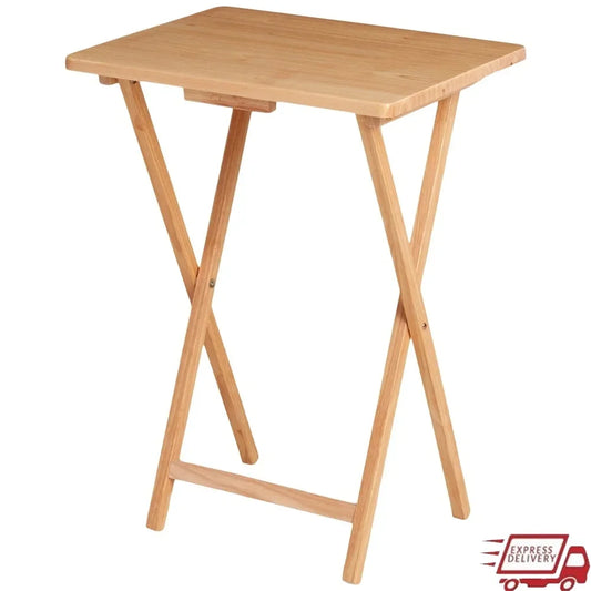 Wooden Indoor Folding TV Tray