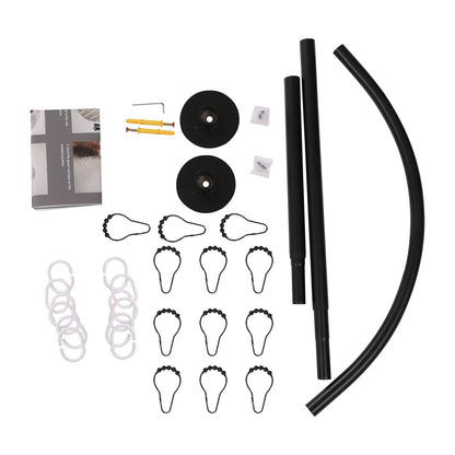 L Shape Shower Curtain Rail