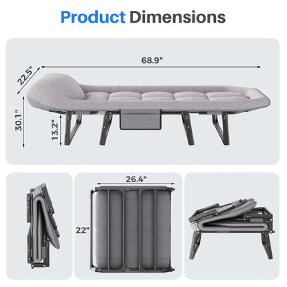 Adjustable Folding Camping Bed