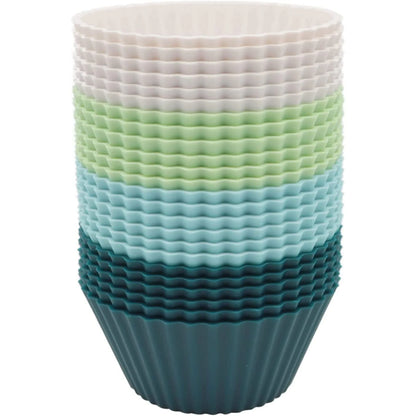 Reusable Silicone Baking Cups - Large Size