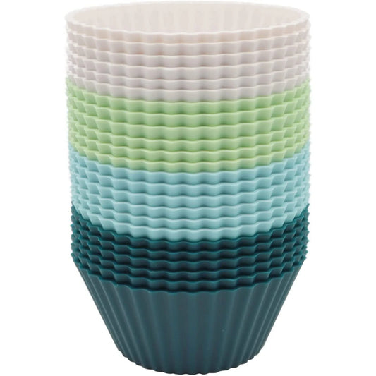 Reusable Silicone Baking Cups - Large Size