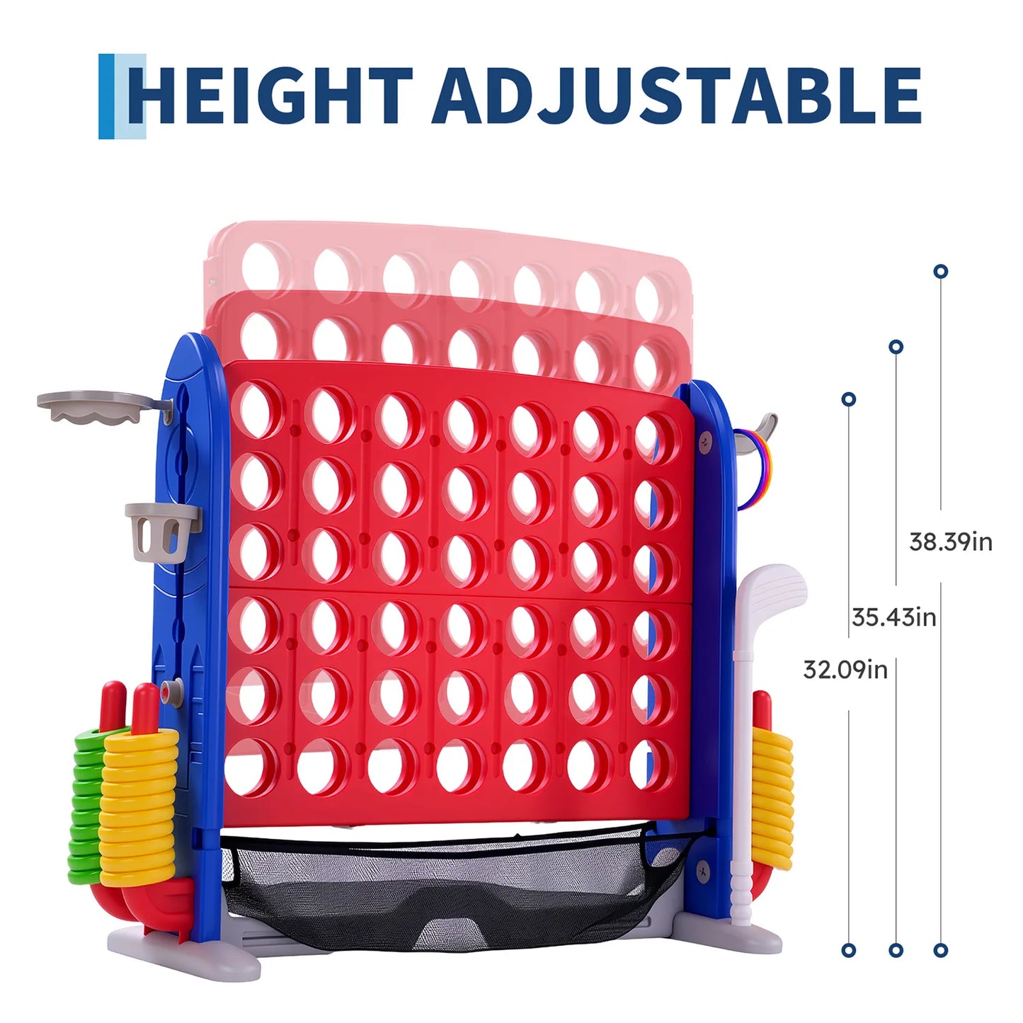 4-in-1 Giant Outdoor Game Set