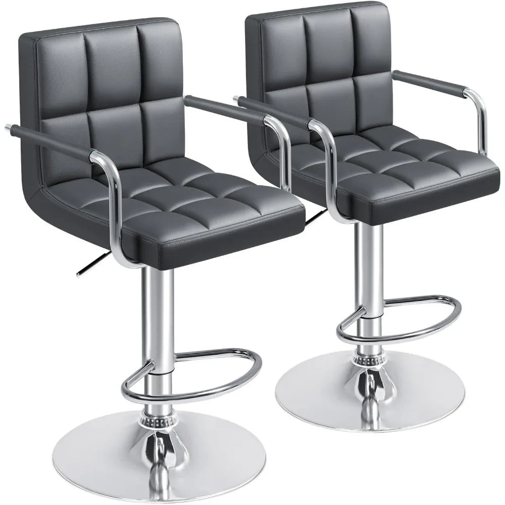 Modern Swivel Adjustable Bar Stools