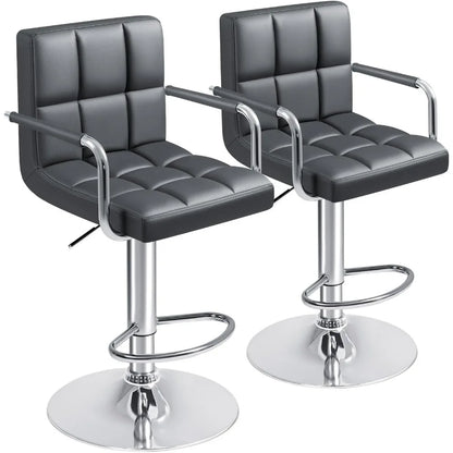 Modern Swivel Adjustable Bar Stools