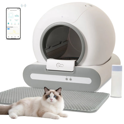 65L Self-Cleaning Cat Litter Box