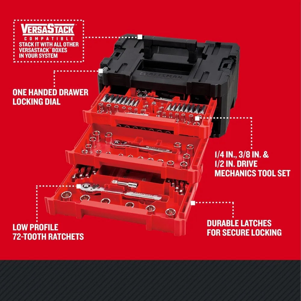 230 Pcs Mechanics Tool Set