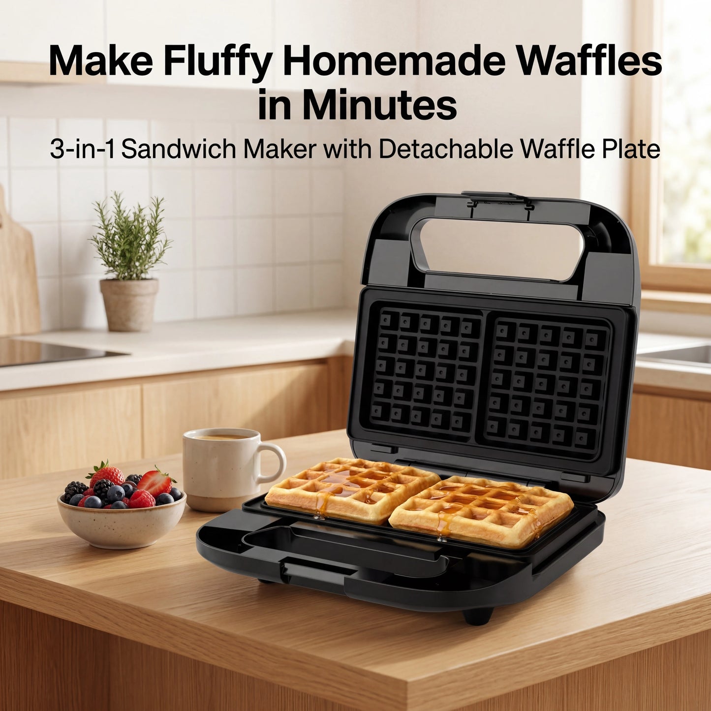 3-in-1 Sandwich Maker