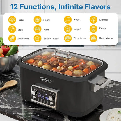 8-Quart Digital Multi-Cooker